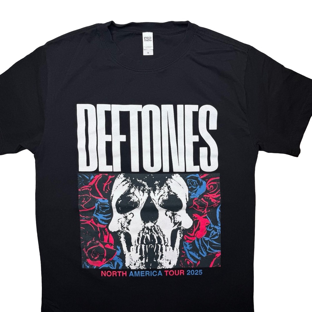 Deftones music tour concert shirt